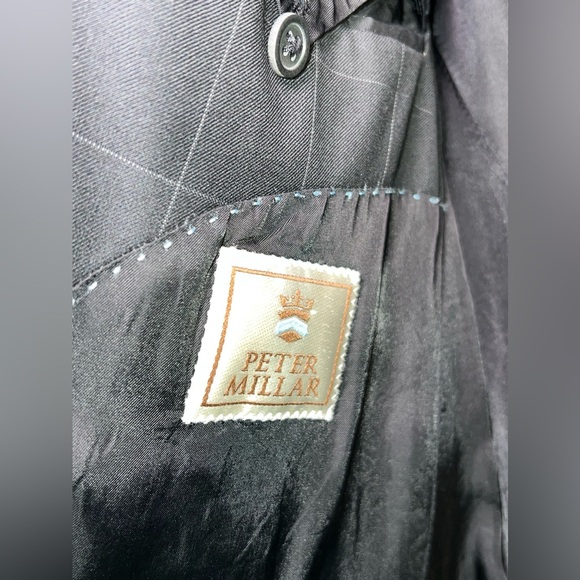 Peter Millar Sport Blazer 100% Wool Men’s 44 Tall CA00429 EUC - Picture 3 of 8